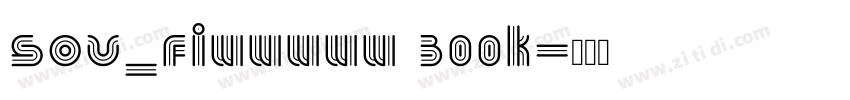 SOV_Fiwwwww Book字体转换